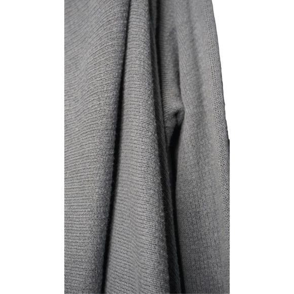 Lululemon 4 Gray Boolux Cashmere Angora Reflection Wrap‎ Cardigan Reversible Top - Picture 6 of 8